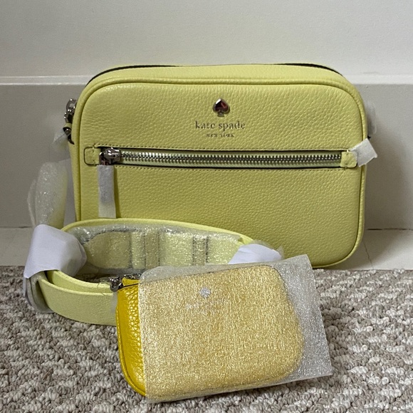 kate spade Handbags - Emma Colorblock Pebbled Leather Large Crossbody